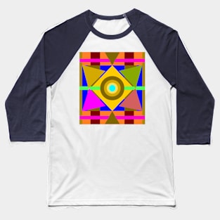 Tribal geometry Baseball T-Shirt